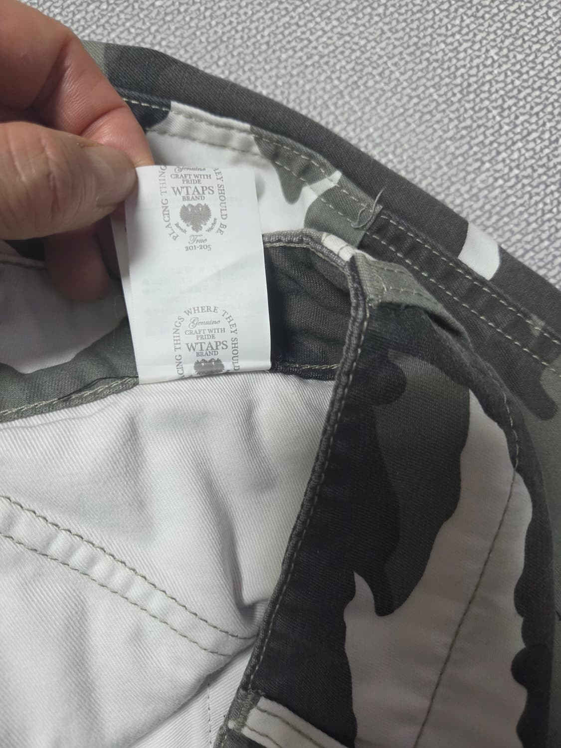 더블탭스 카고바지 팬츠 팝니다 상품이미지8