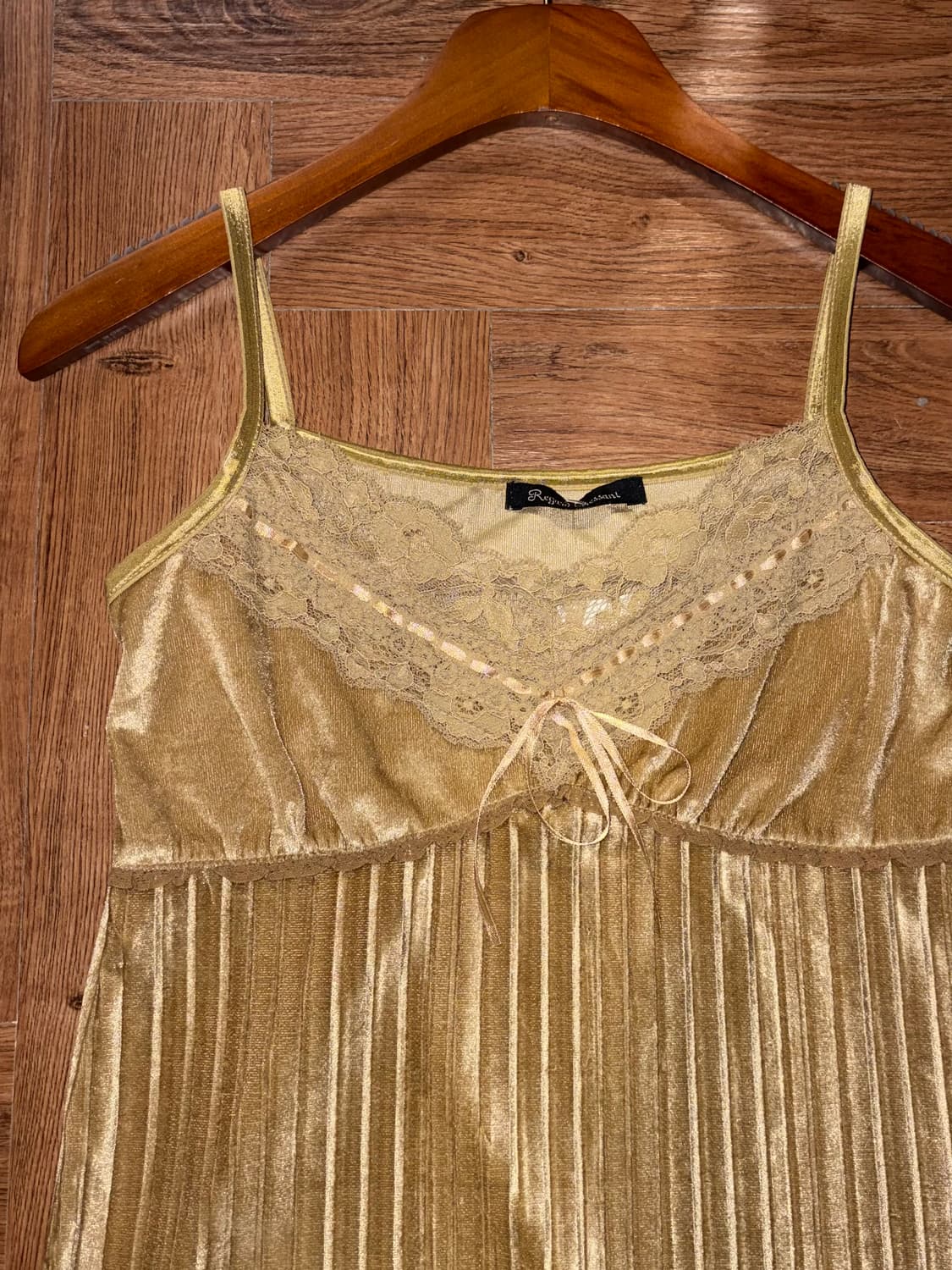 일본빈티지 벨벳 레이스 슬리브리스 상품이미지5