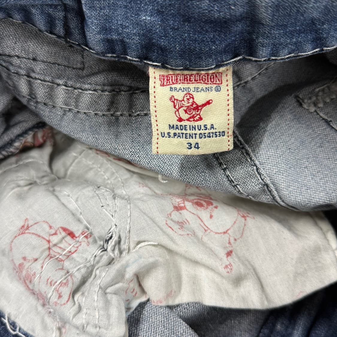 [34] 트루릴리지젼 청바지 슈퍼 T 데님팬츠 상품이미지6