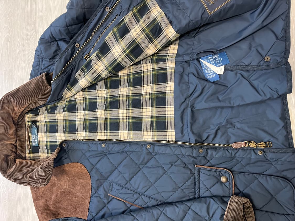 폴로 캠튼 퀄팅자켓 XL 상품이미지4