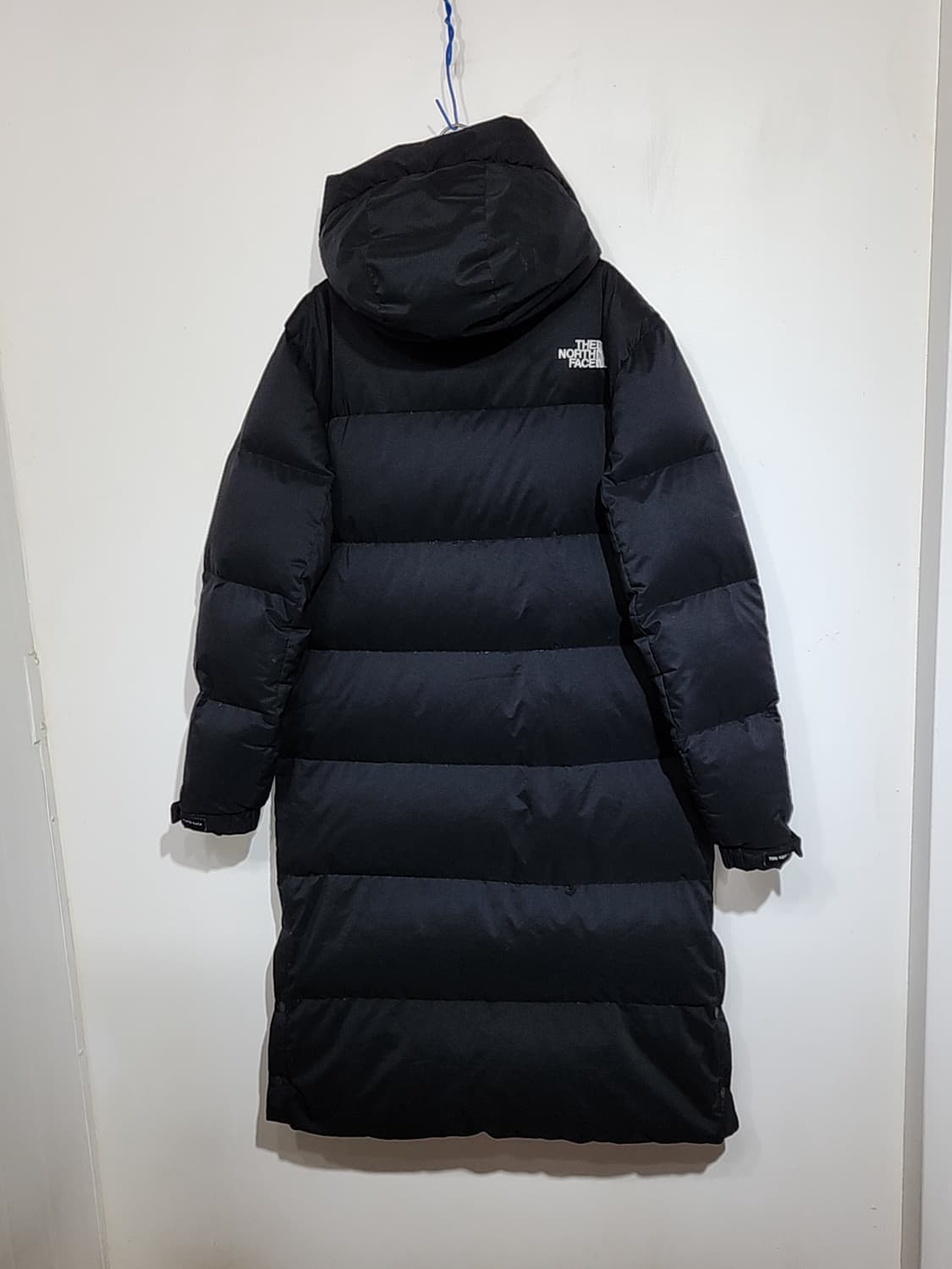 (XL) 노스페이스 오리털 롱패딩 점퍼 블랙 다운코트 후드  상품이미지7