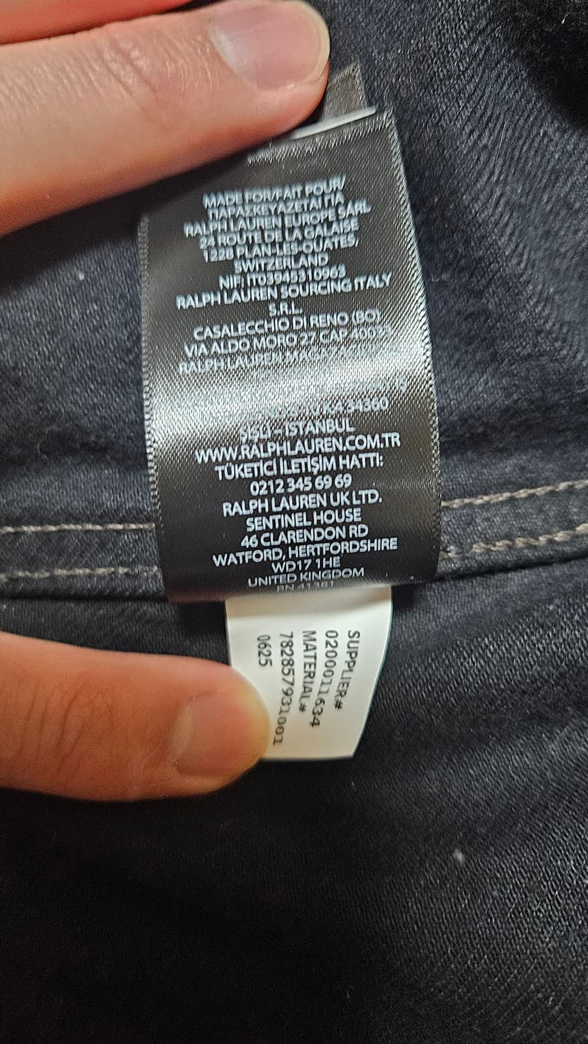 RRL 더블알엘 블랙 데님 자켓 XL(lot 271j) 상품이미지3