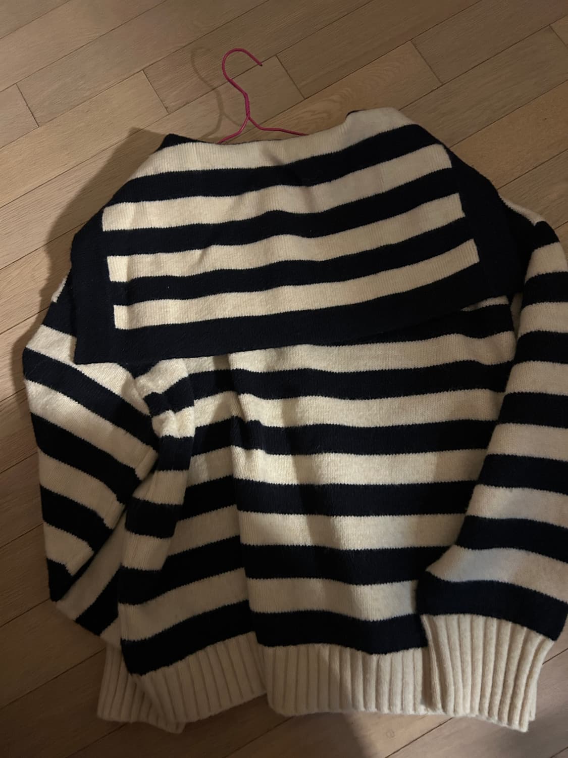 자라 세일러카라 루즈핏니트 상품이미지5