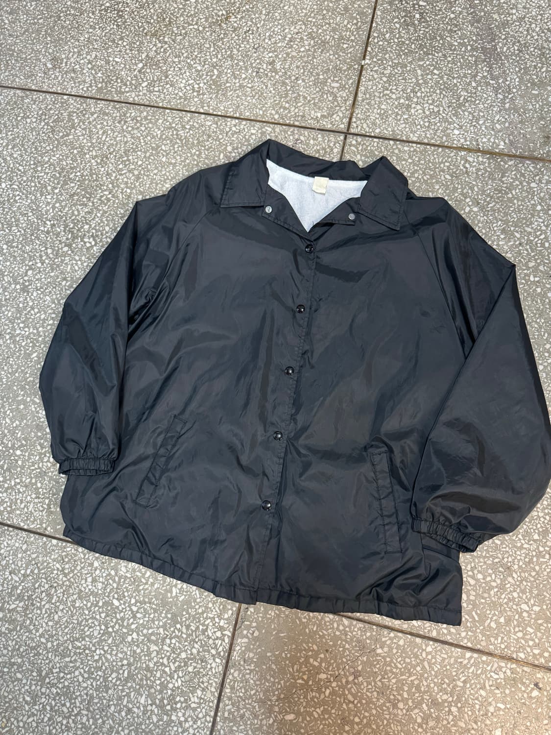 80s~90s Made in usa 코치자켓 블랙 빅사이즈 상품이미지2