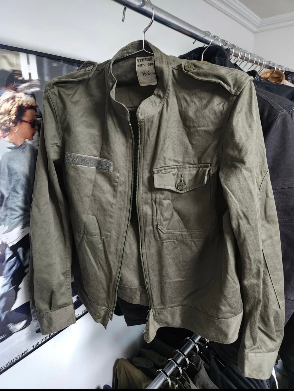 80s  French military jacket 상품이미지1
