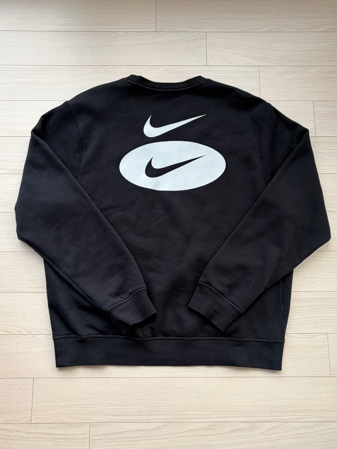 NSW 나이키 더블 스우시 스웻 블랙 103  상품이미지2