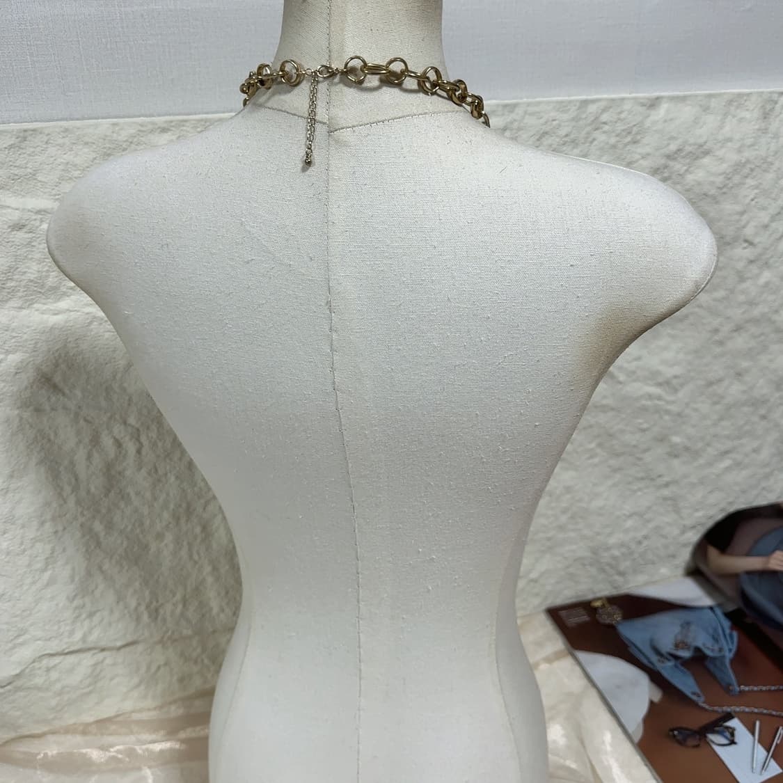 빈티지 중세 이타리아 브레이드 목걸이 상품이미지3