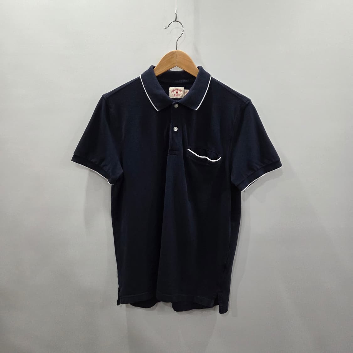 브룩스브라더스 피케 원포켓 카라티 M 상품이미지1