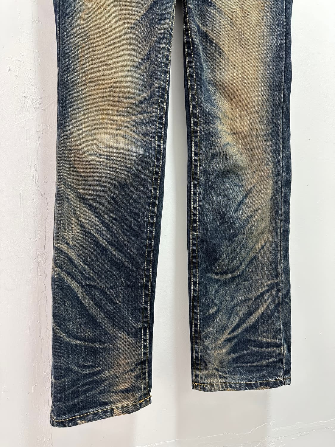Vintage patch detail washing denim  상품이미지10