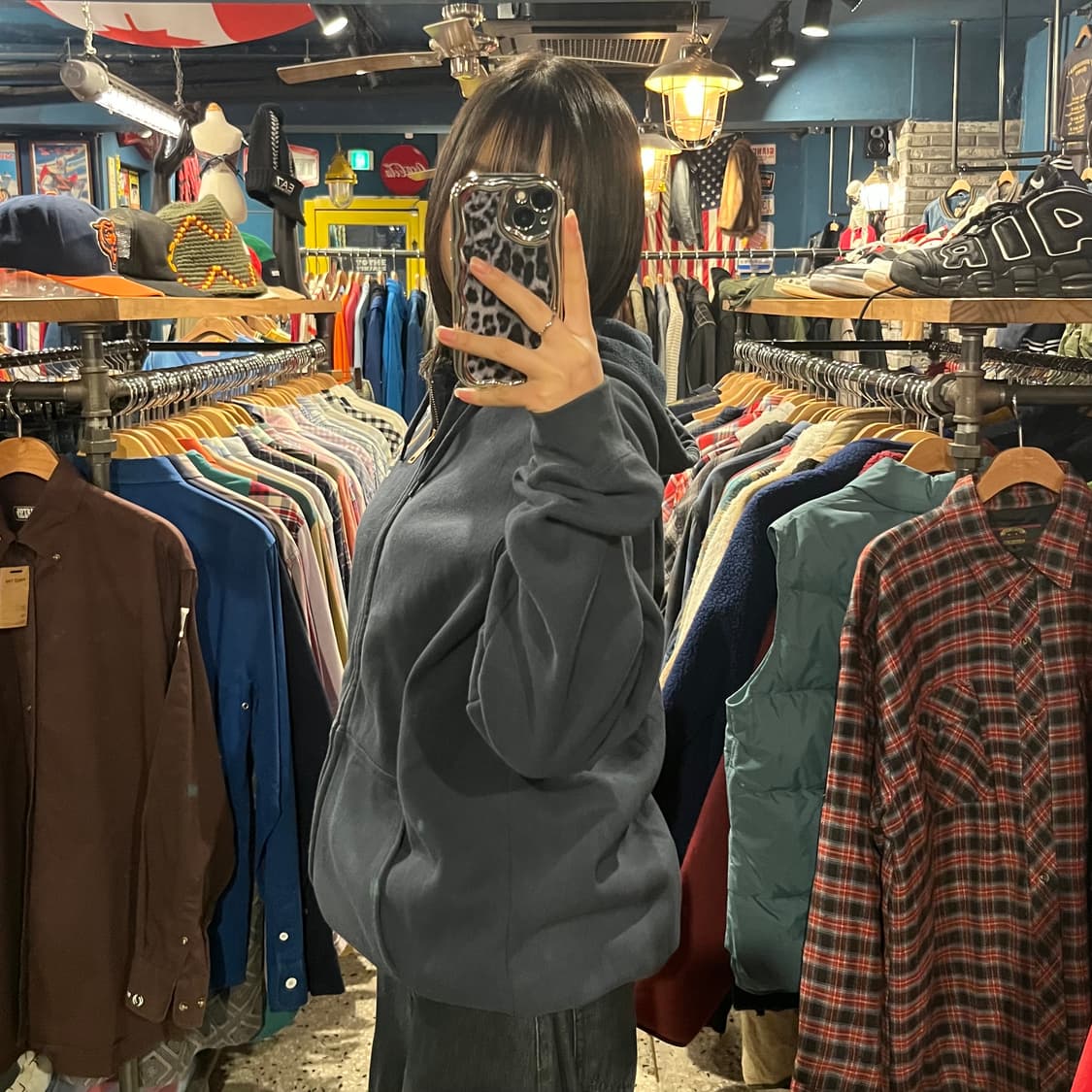 Carhartt 칼하트 빅로고 후드집업 상품이미지4