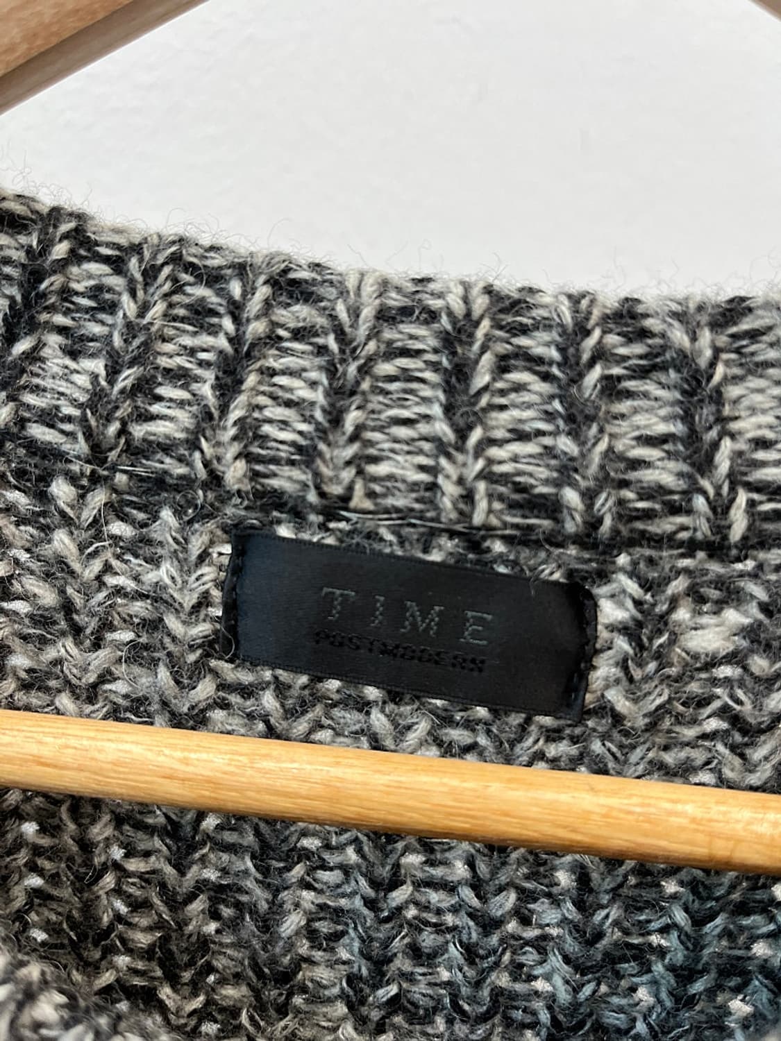 105) 타임 지퍼 알파카 니트 상품이미지5