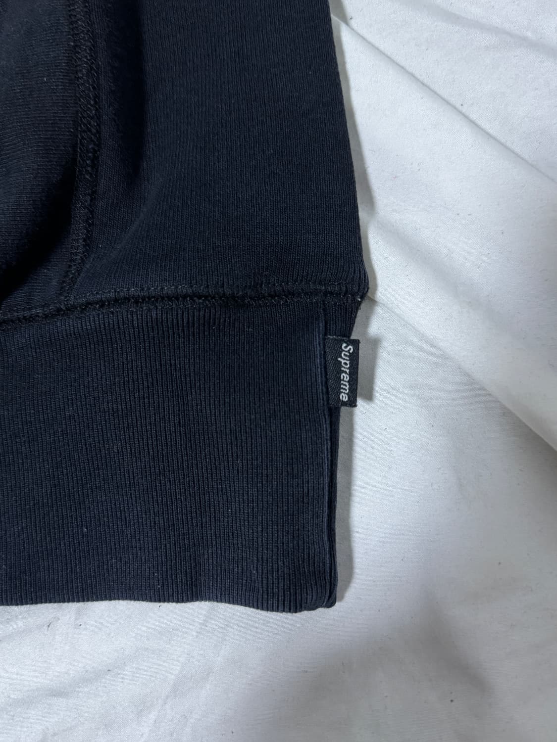 00s 슈프림 스컬 로고 리버스위브 스웨트셔츠 올드 슈프림 상품이미지4