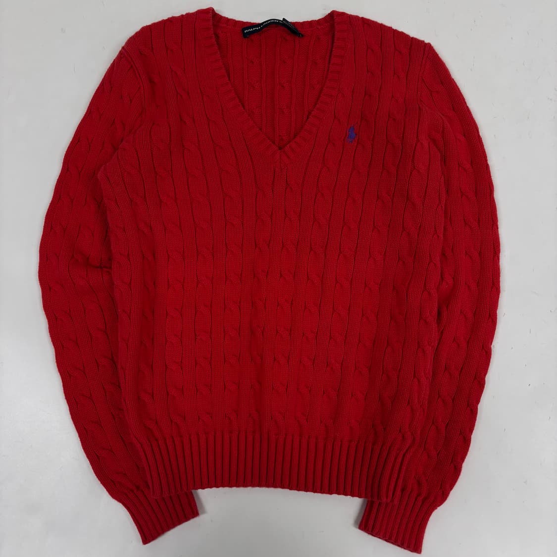 폴로 브이넥 니트  상품이미지3