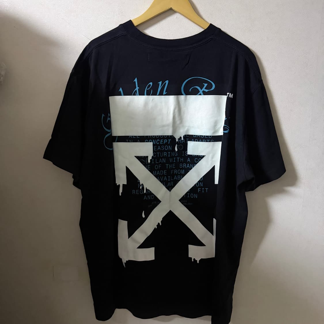 오프화이트 20SS 오버핏 티셔츠 L (프리) 상품이미지4