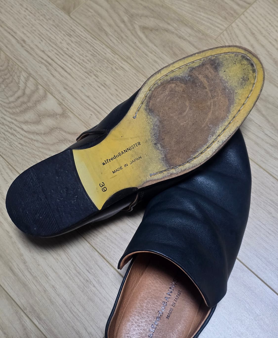 앨프레도 바니스터 레더 슬립온 39 상품이미지9