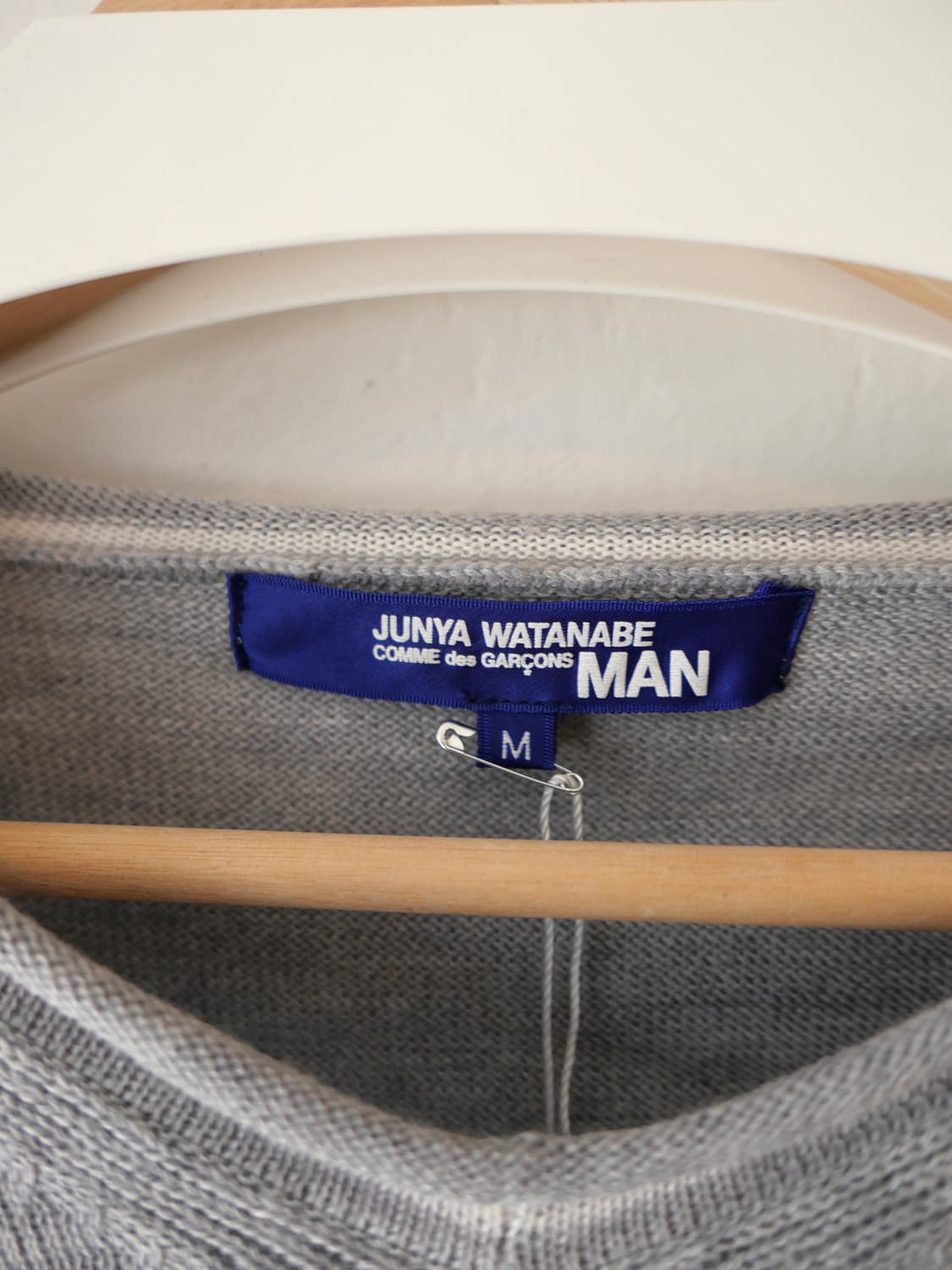 준야 와타나베 스트라이프 브이넥 니트 상품이미지5