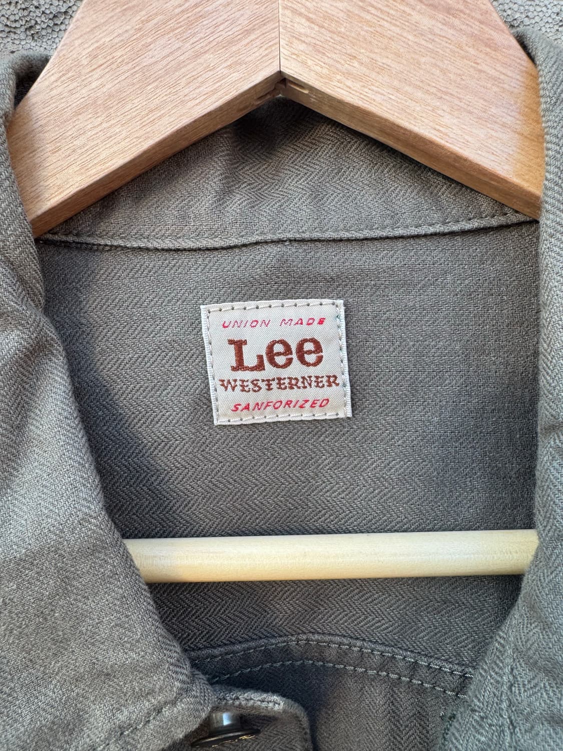 Lee 제팬 빈티지 웨스턴 복각 220j hbt 트러커 자켓 L 상품이미지6