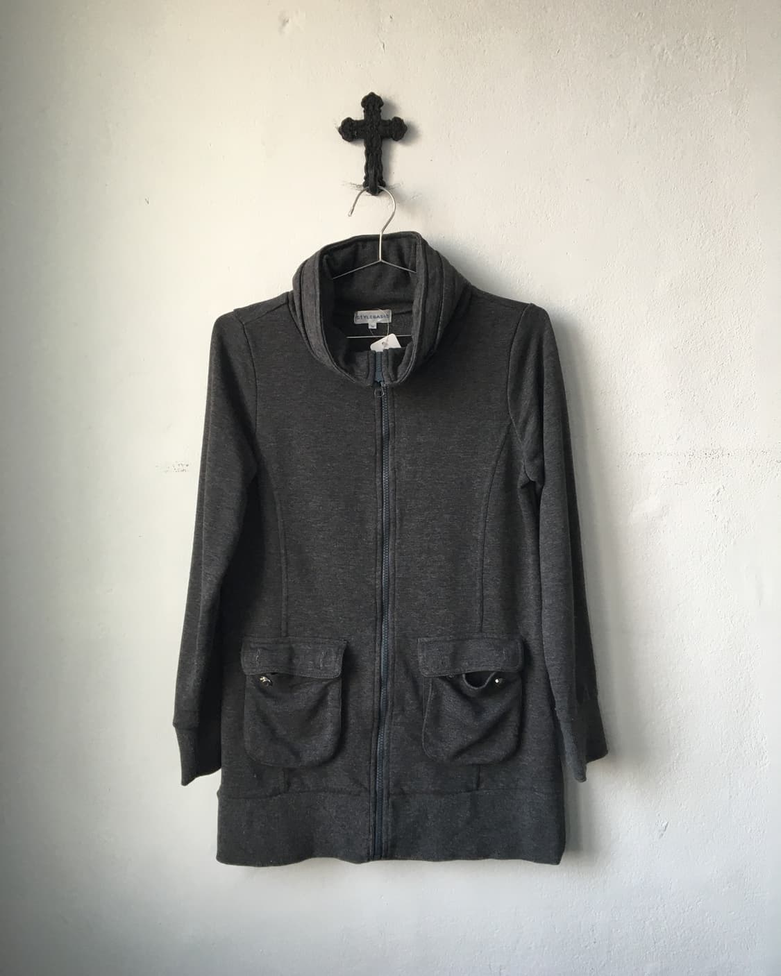 High neck zip up 상품이미지2