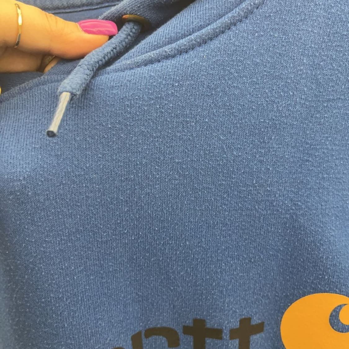 칼하트 스트릿 오버핏 비비드톤 기모 후드티 L C06612 상품이미지7