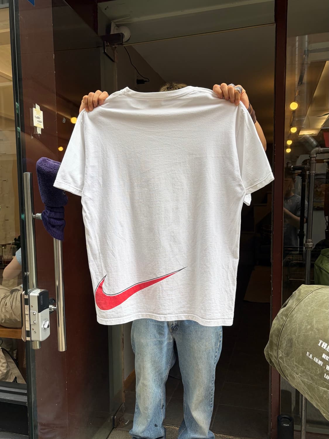 90’s Nike USA Hem swoosh logo T-shirt 상품이미지9