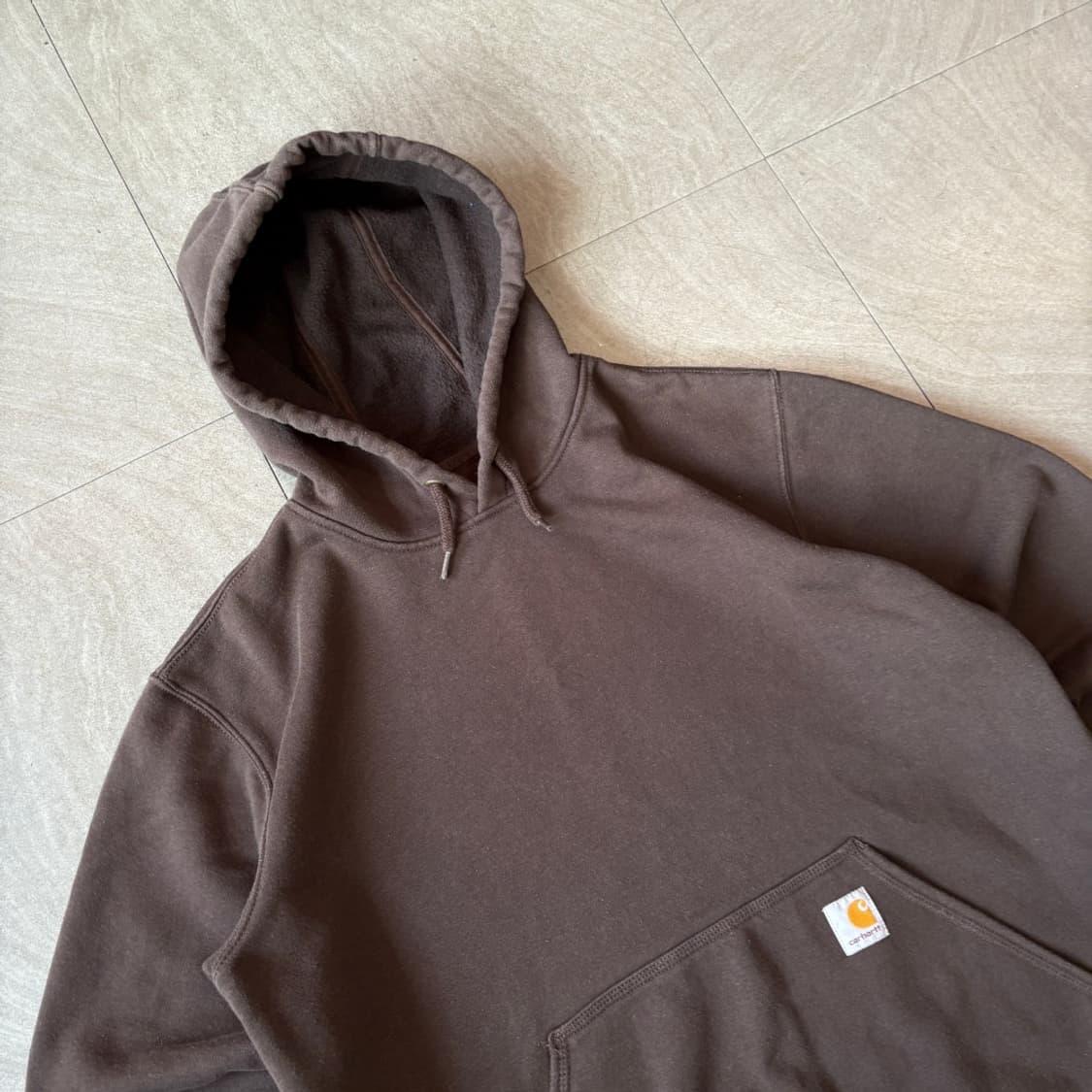 칼하트 정품 빈티지 브라운 후드 상품이미지2