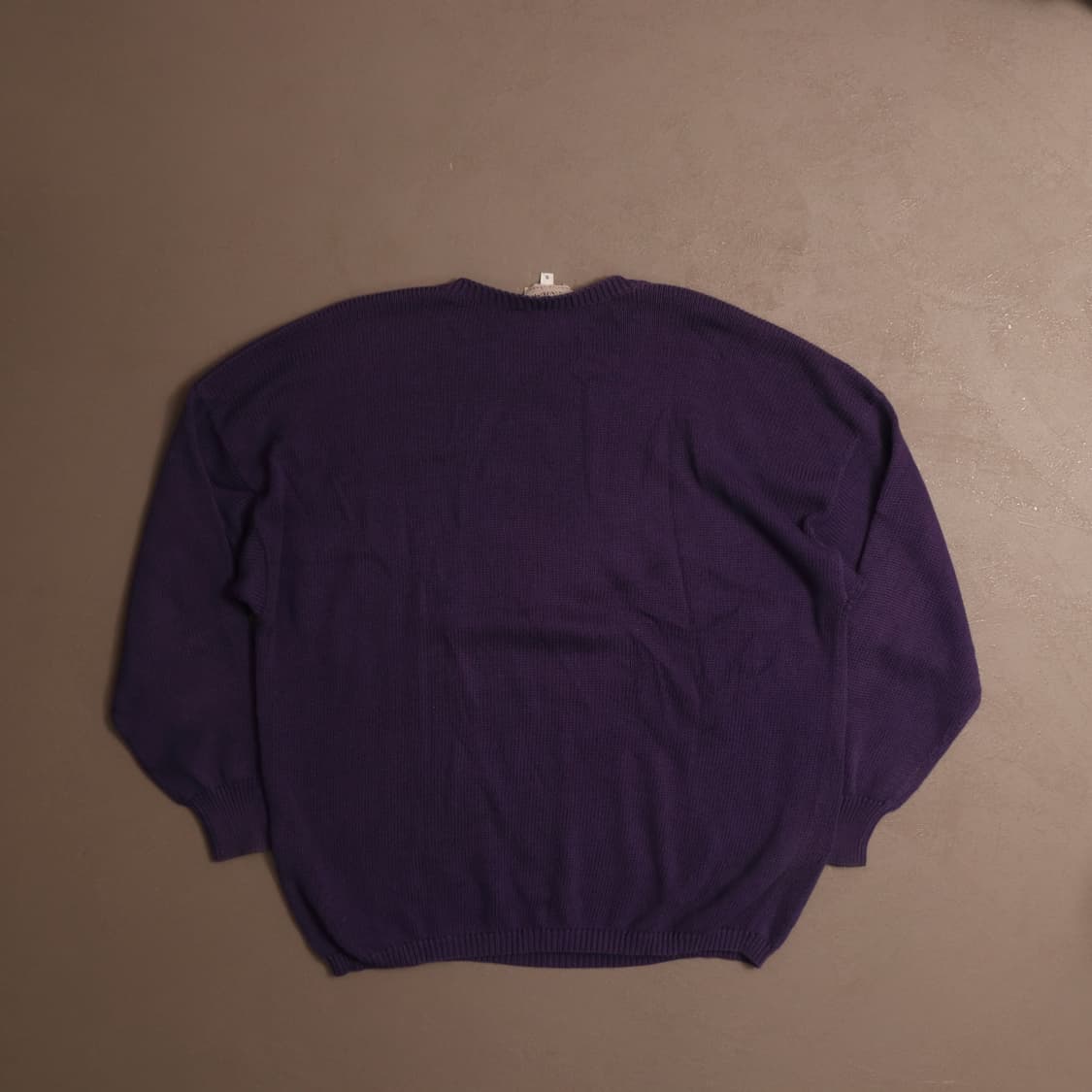 일본빈티지 애니멀 자수 아크릴 니트 A1751 상품이미지4