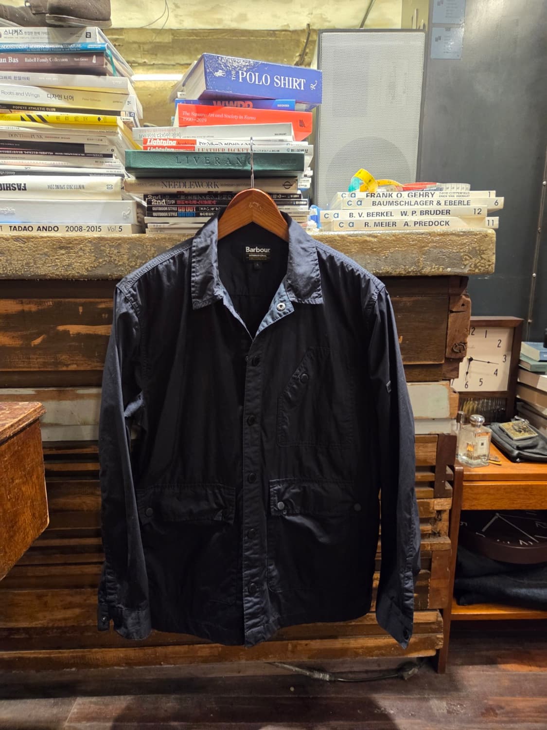 바버 논왁스코팅 자켓 상품이미지1