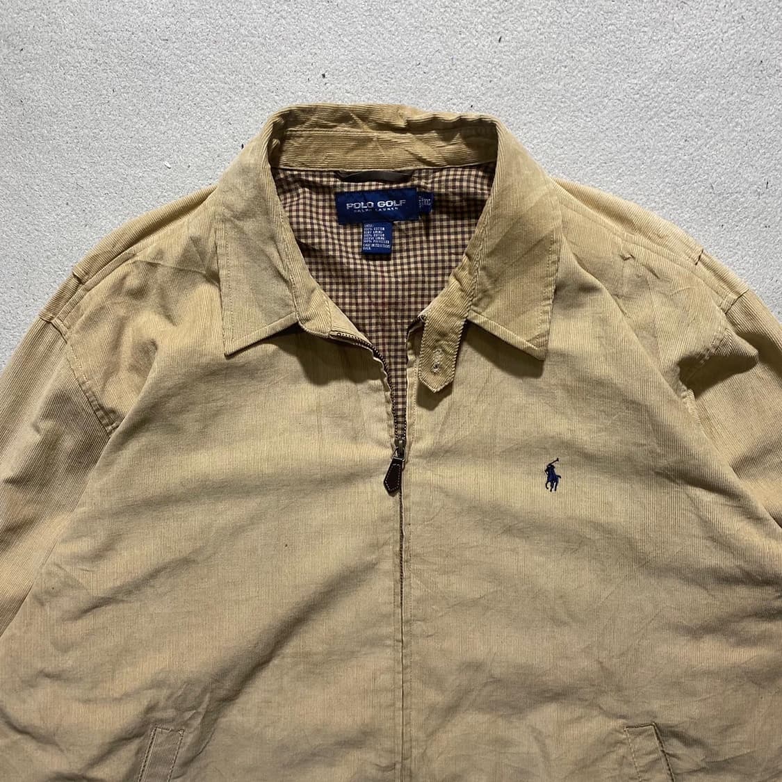 폴로 골프 골덴 코듀로이 블루종 자켓 상품이미지3