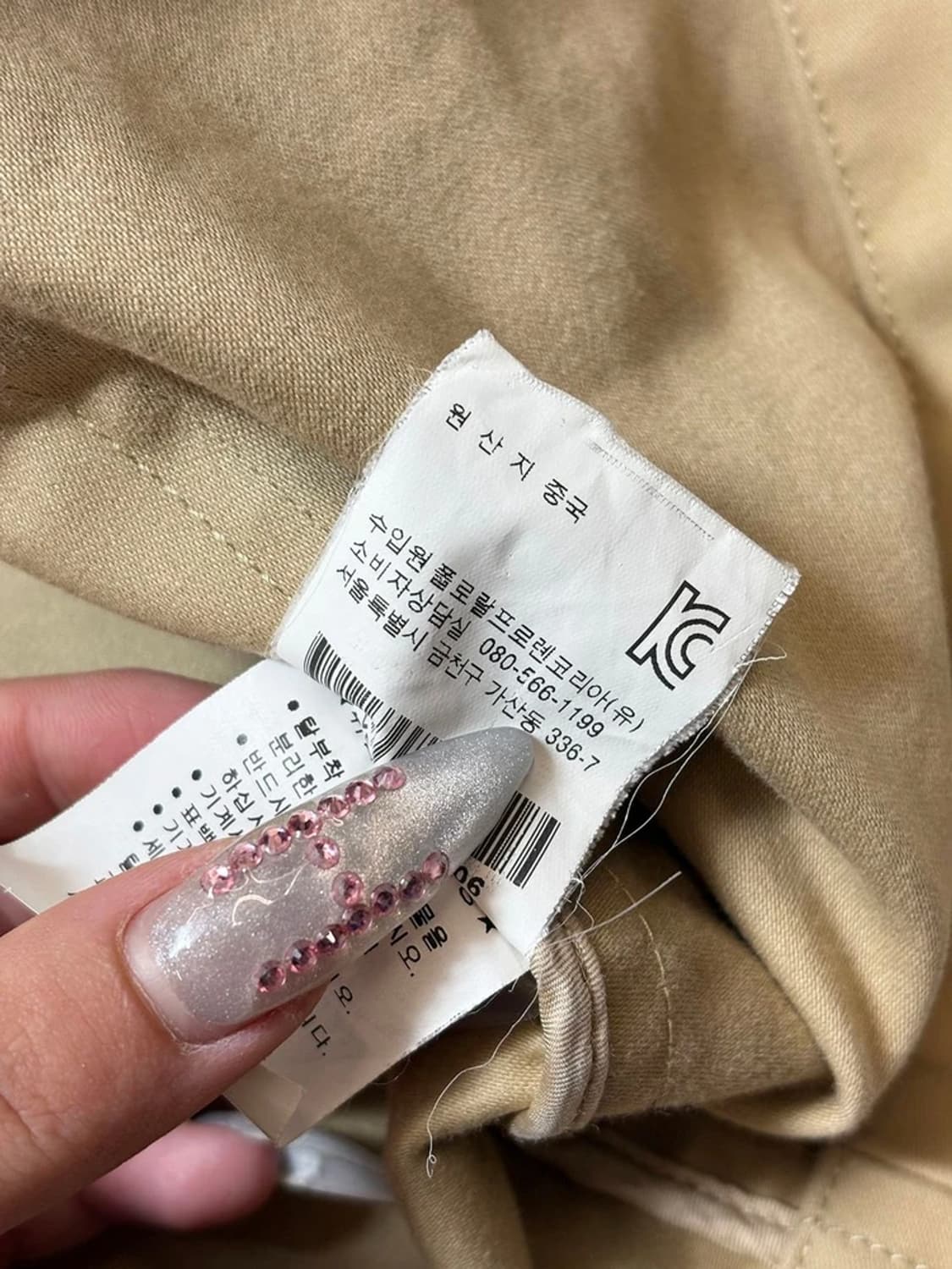 랄프로렌 00's 개버딘 슬리브리스 트렌치 원피스 PN6595 상품이미지9