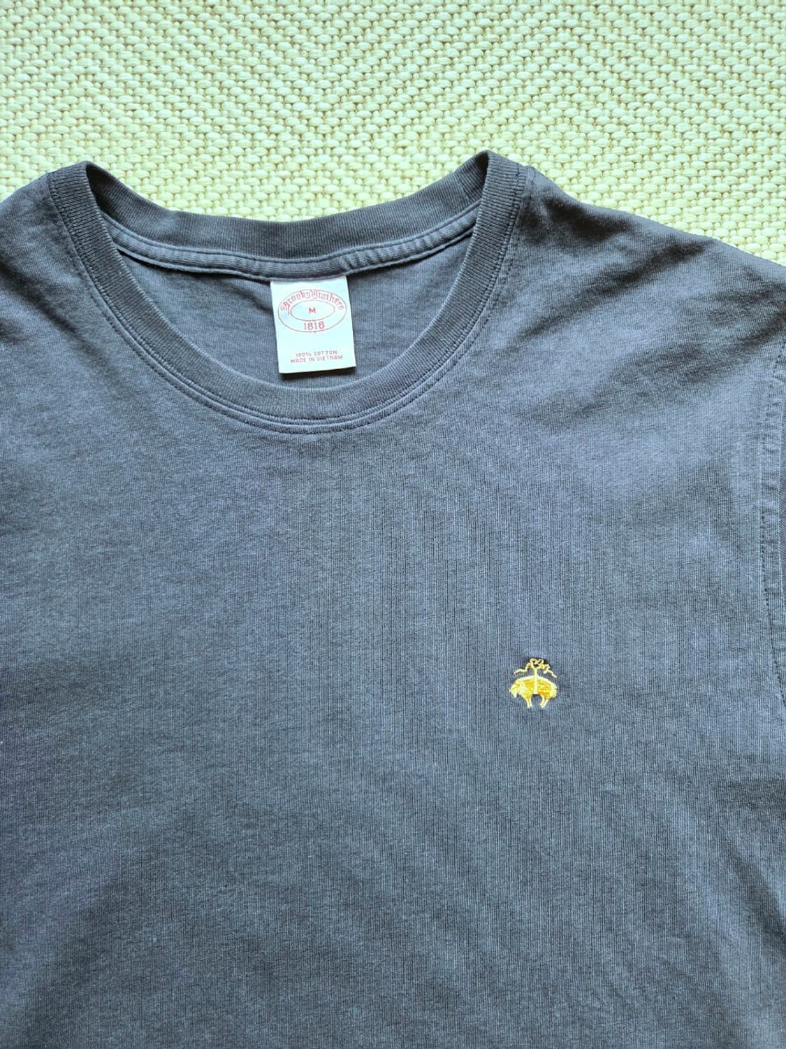 브룩스브라더스 골든플리스 로고 반팔티 M  상품이미지4