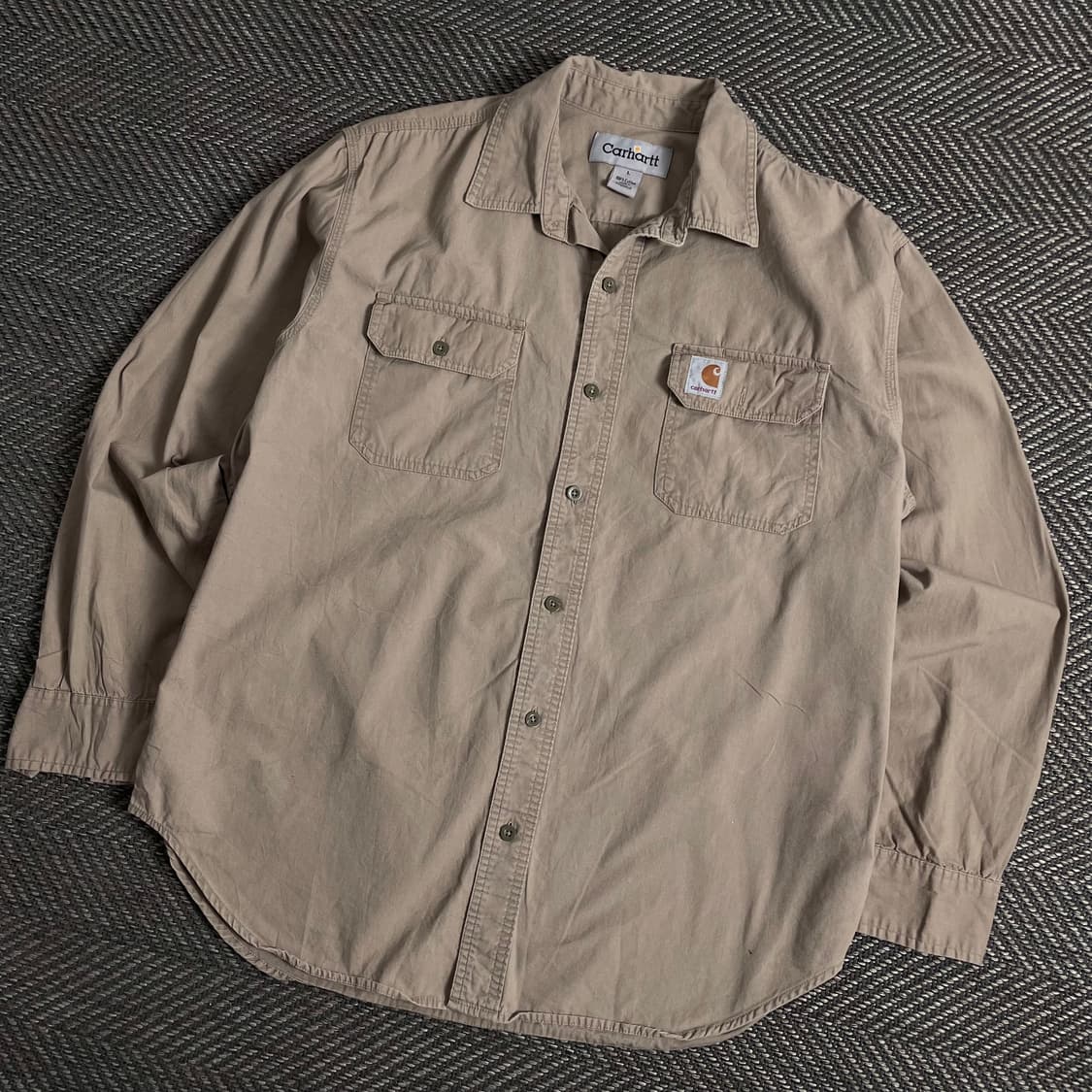 칼하트 원포켓 박시핏 워크 셔츠y 3080 상품이미지1