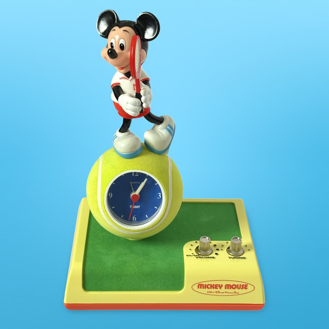 Rare) TOMY 80’s 미키마우스 라디오시계 상품이미지1