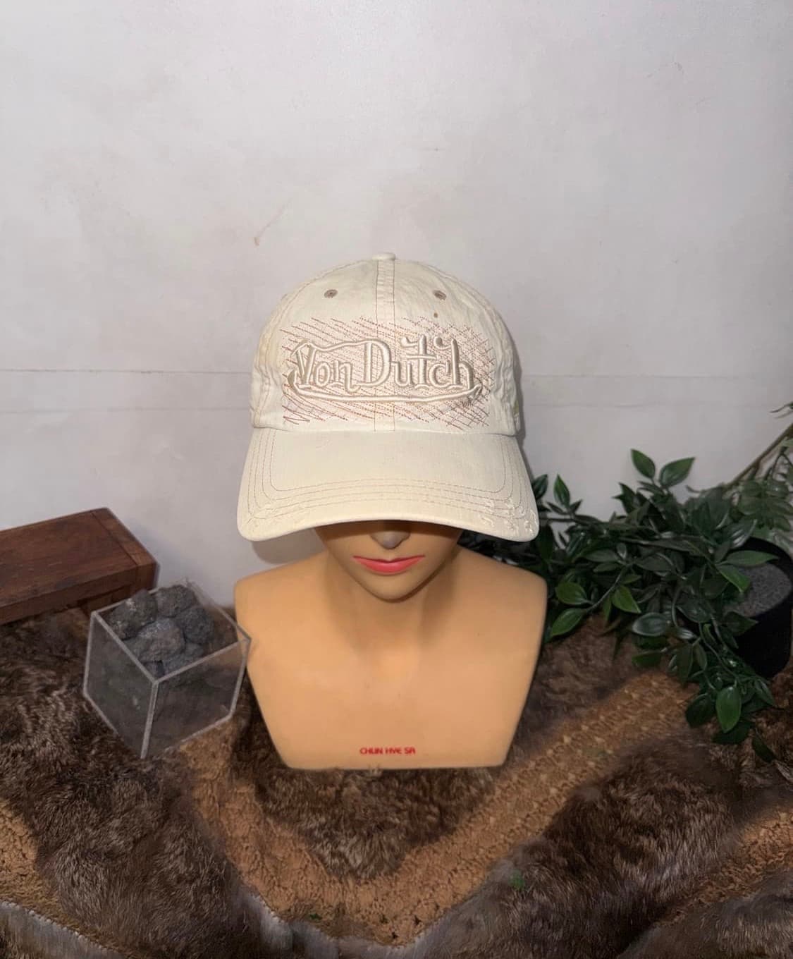 Von dutch 아이보리 볼캡 상품이미지3