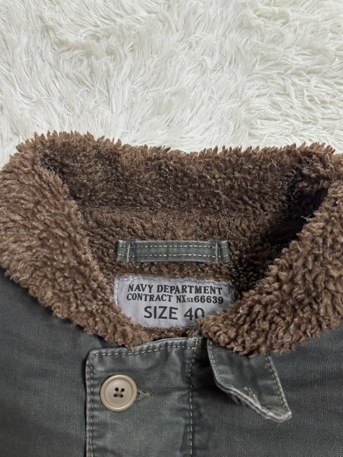 USN 덱자켓 스타일 양털 자켓 40 상품이미지7