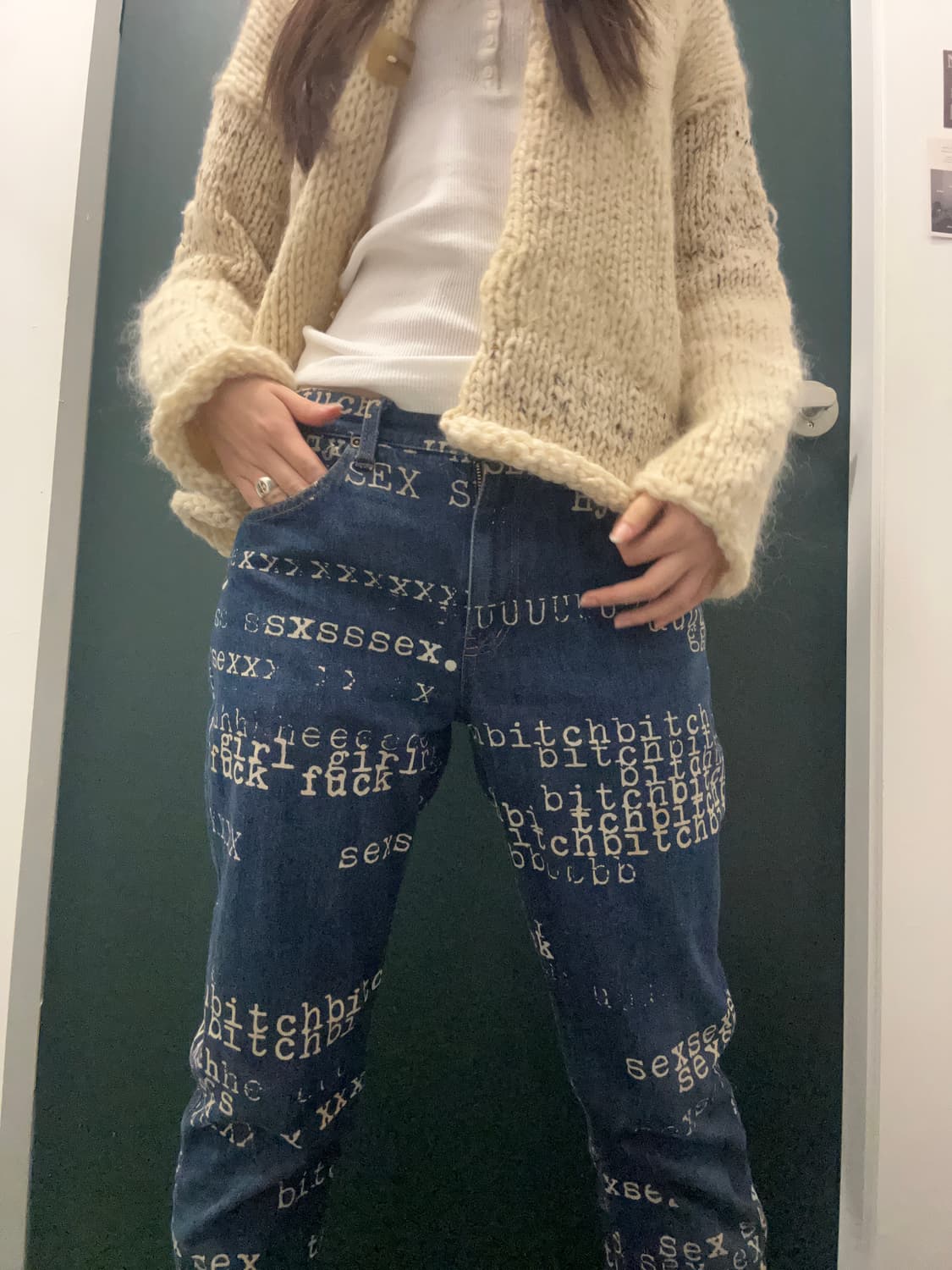 히스테릭글래머 sex fuck bitch 진스 아카이브 상품이미지6