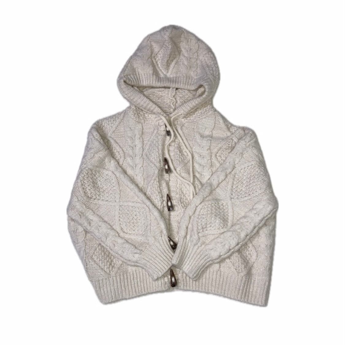 러브앤드팝 치바 떡볶이 후드 가디건 상품이미지1