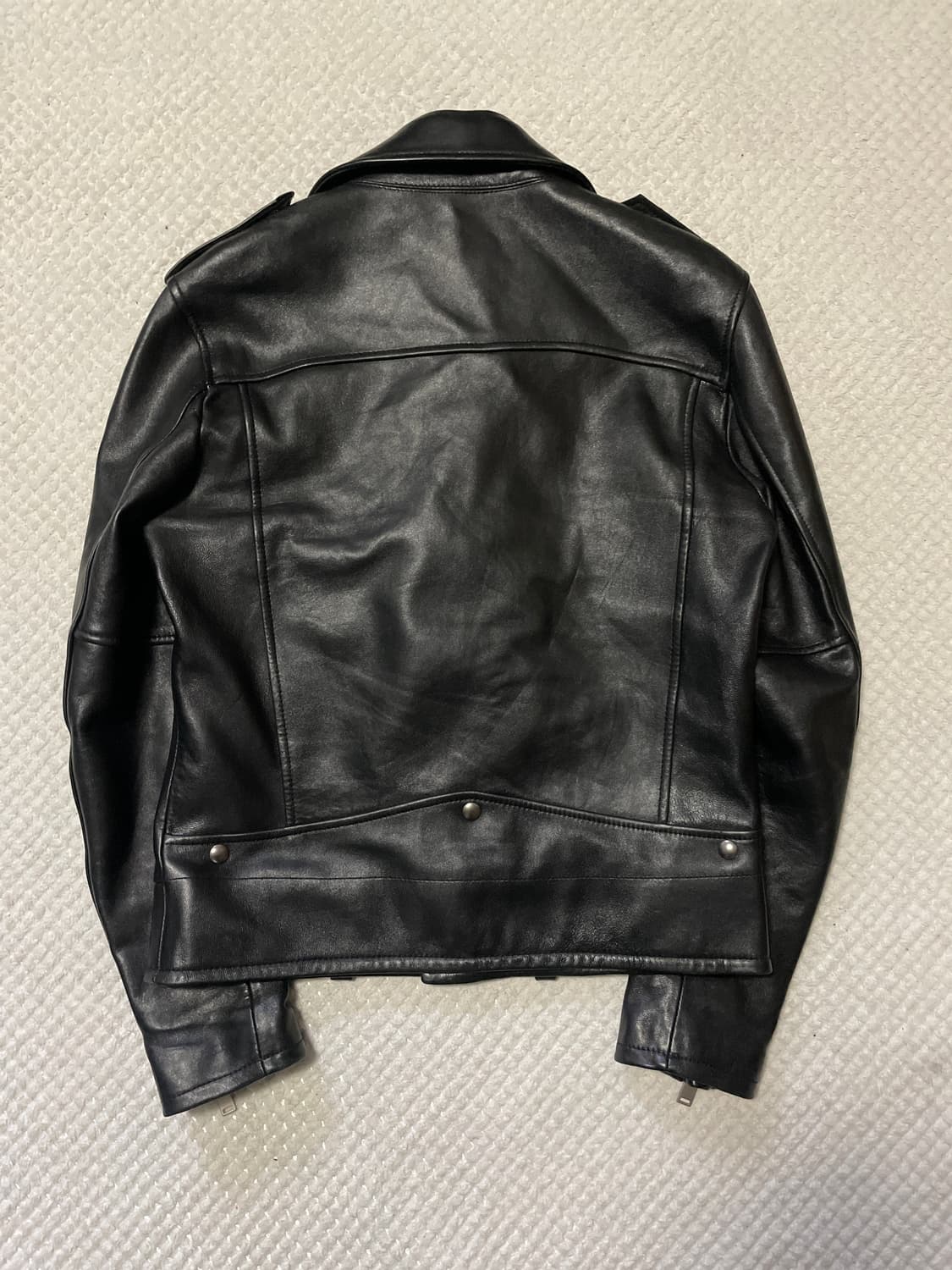 광희시장 웨스턴 무드 램스턴 양가죽 레더 자켓 상품이미지2