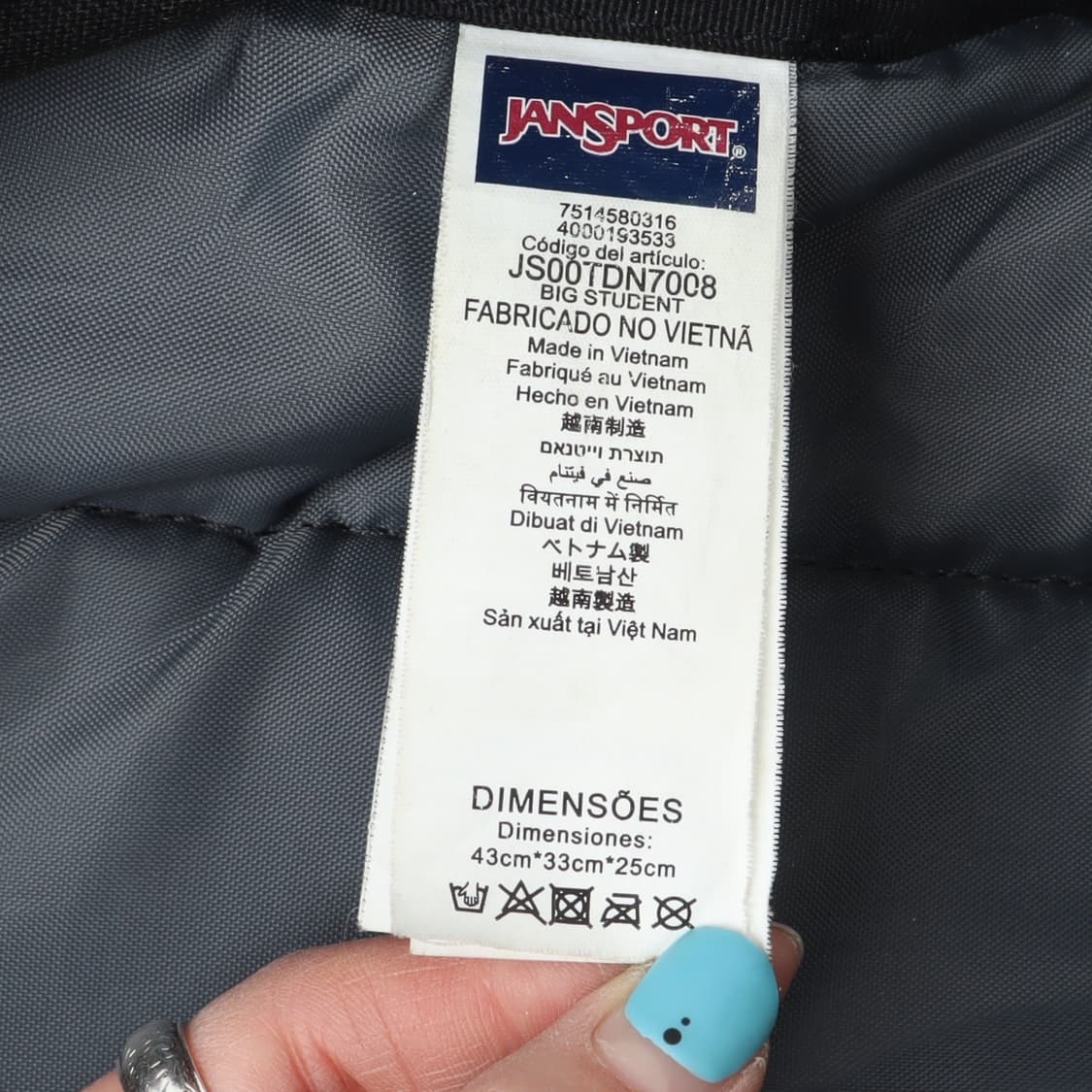 잔스포츠 백팩 상품이미지9