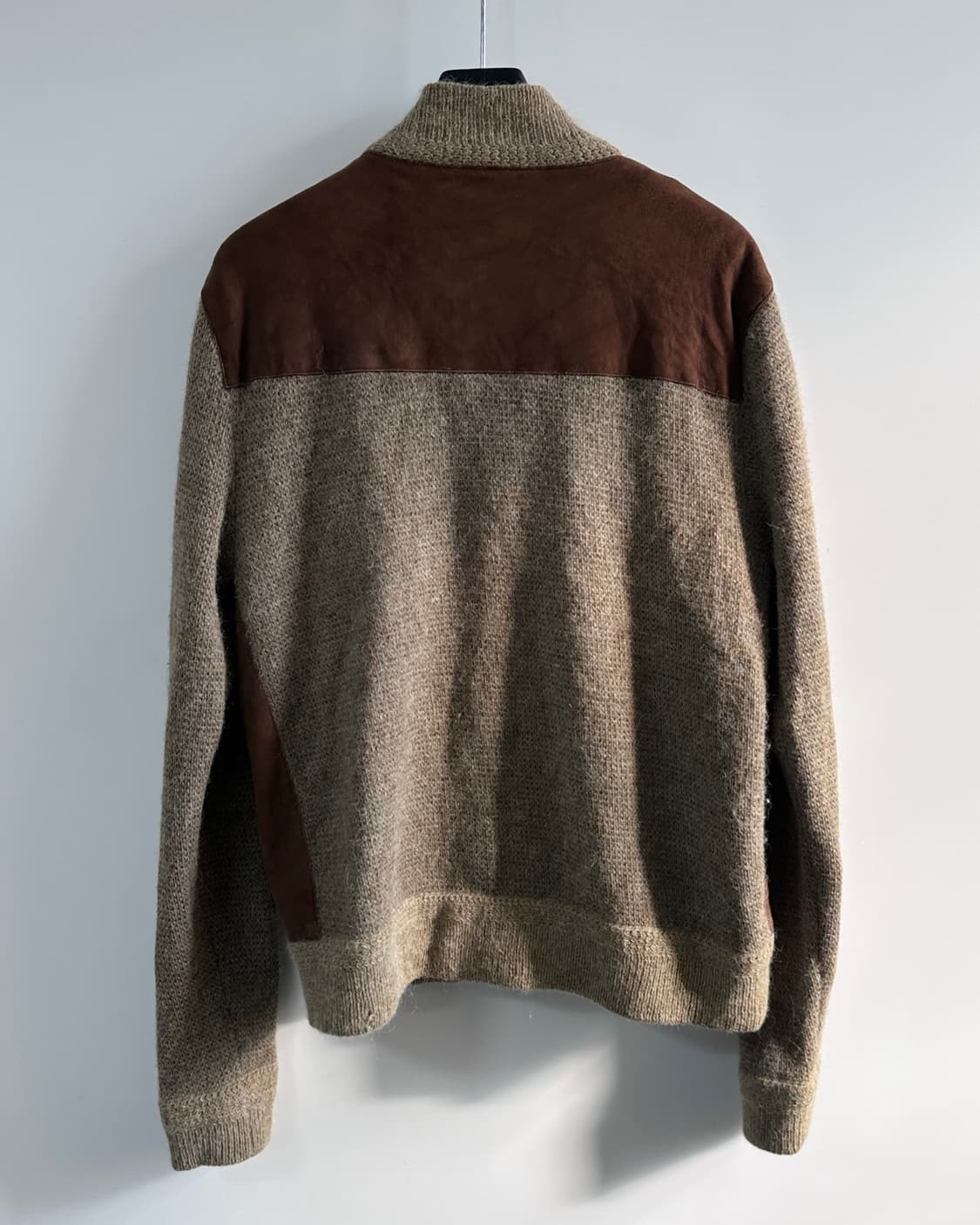 폴로 레더/울 A-1 가디건 자켓 (va.109) 상품이미지4