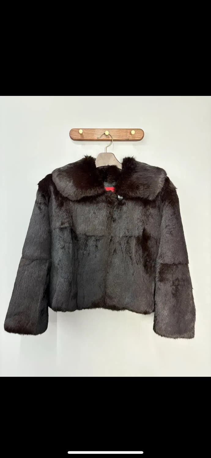 Vert Dense 모피 안감 레이온 퍼 자켓 H1979 상품이미지2