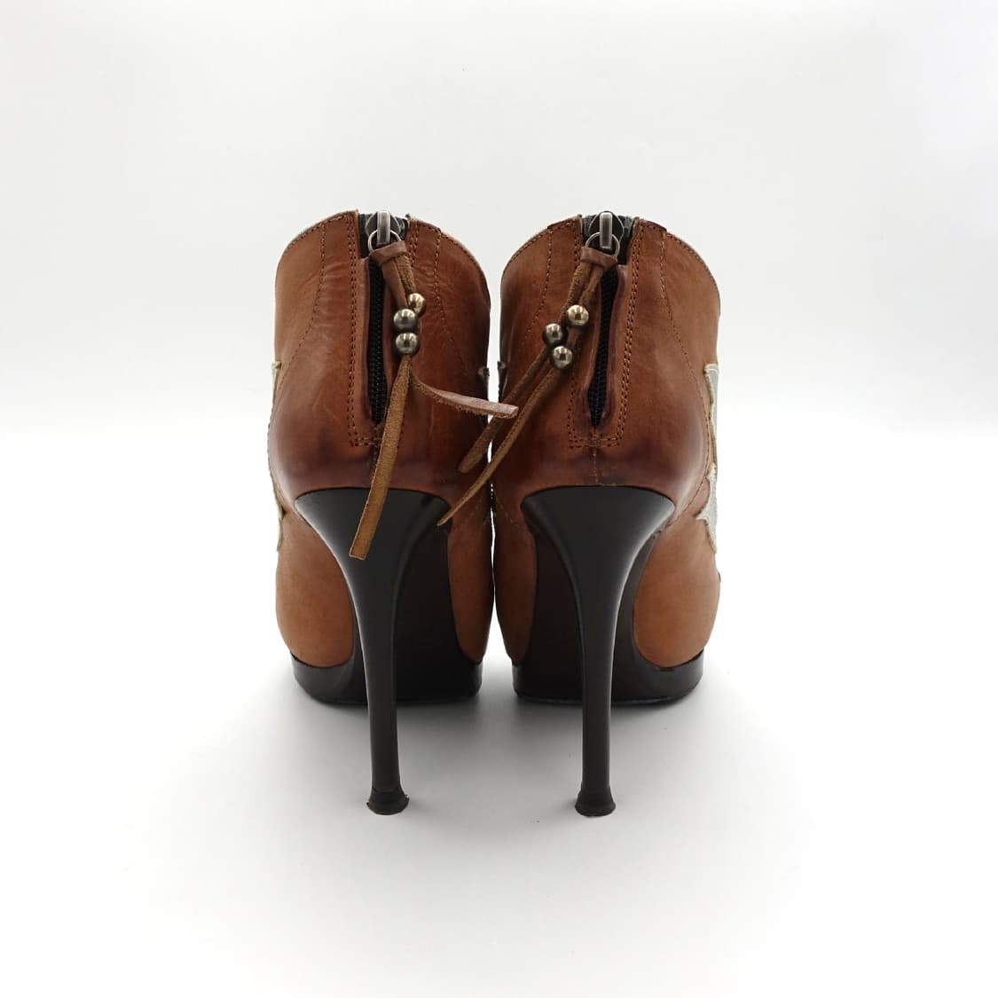 [7B] RALPH LAUREN  랄프로렌 웨스턴 앵클 펌프스 힐 부츠 상품이미지6