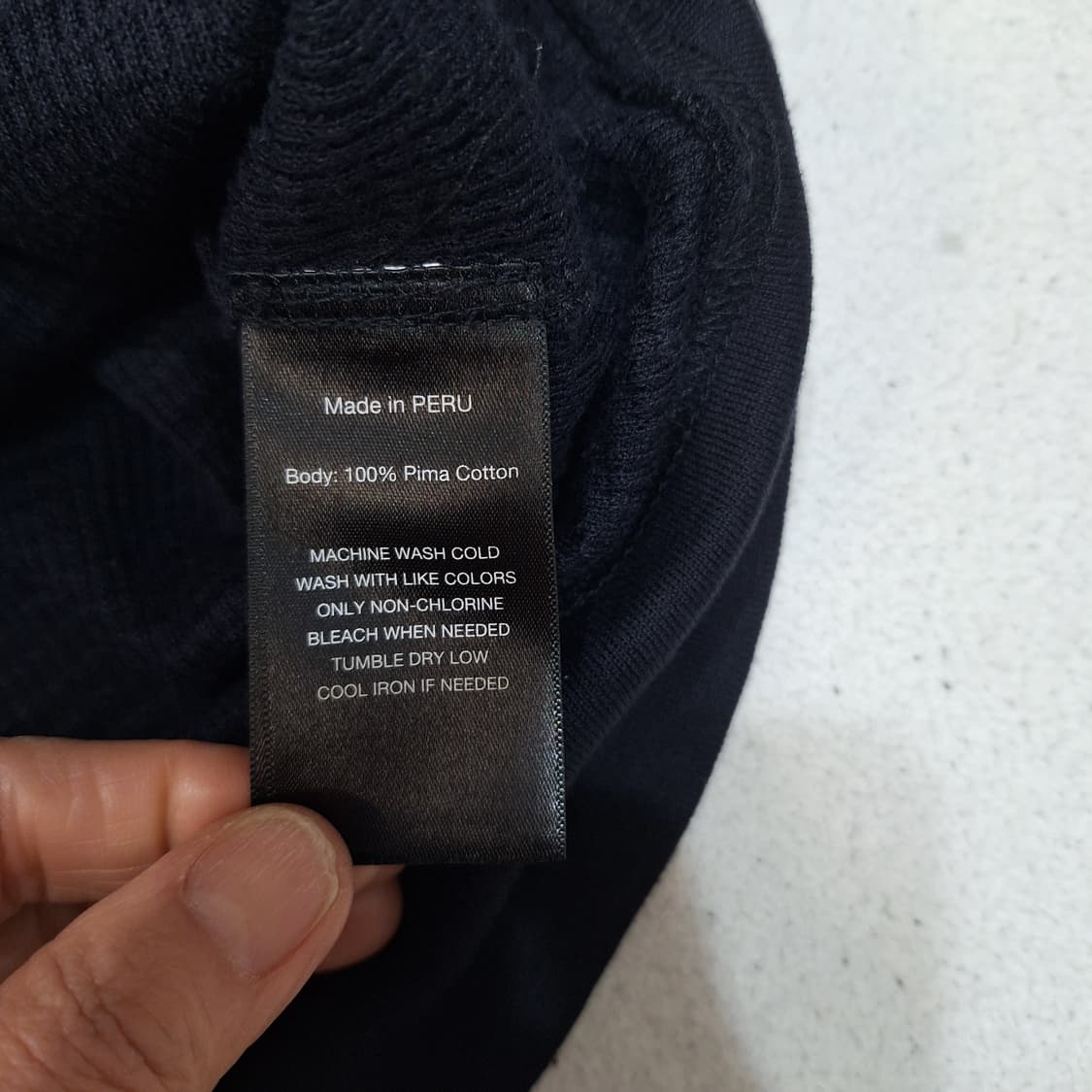 랄프로렌  와플 숄카라가디건L 상품이미지3