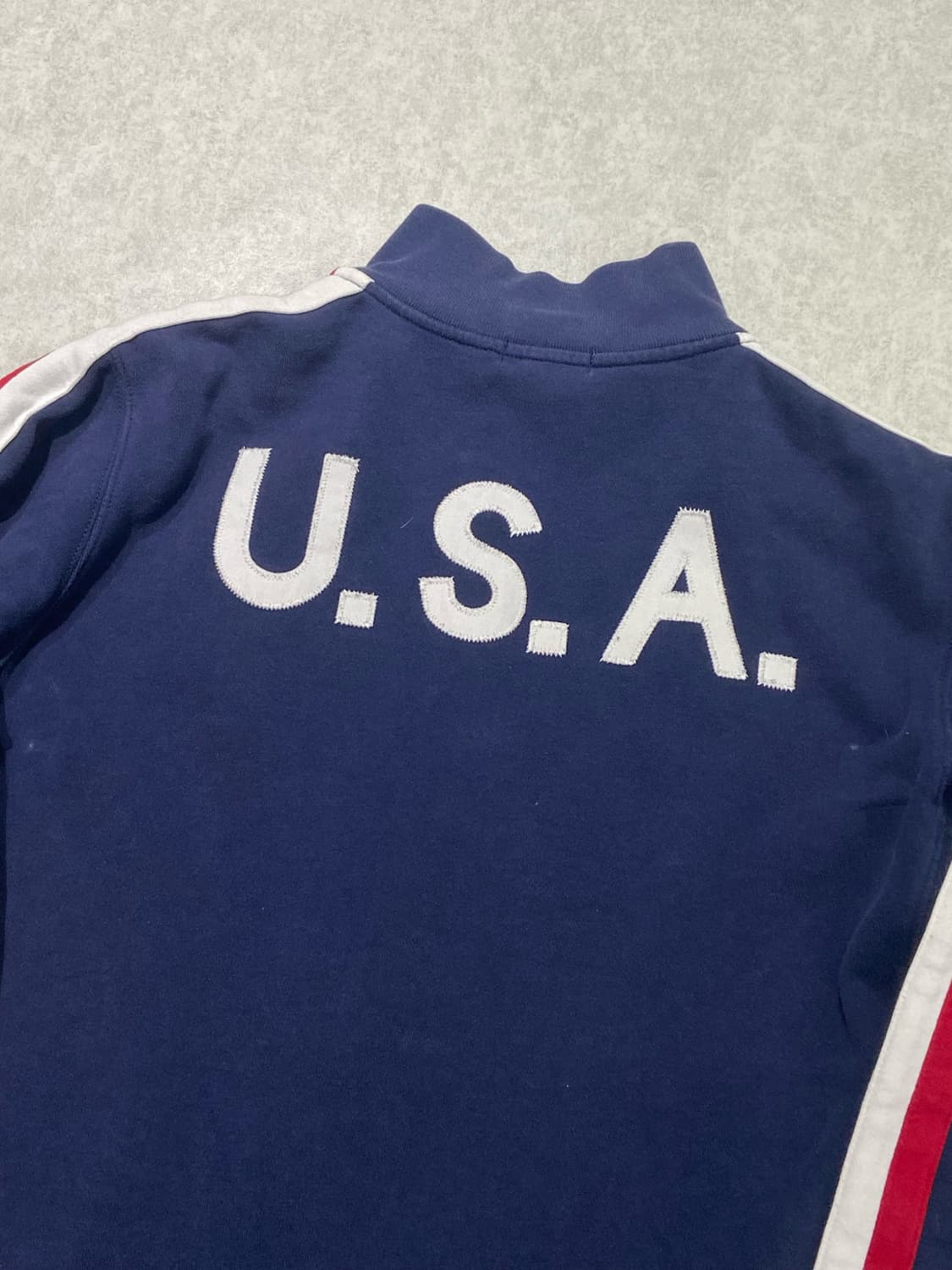 폴로 랄프로렌 빅포니 USA 네이비 집업 상품이미지5