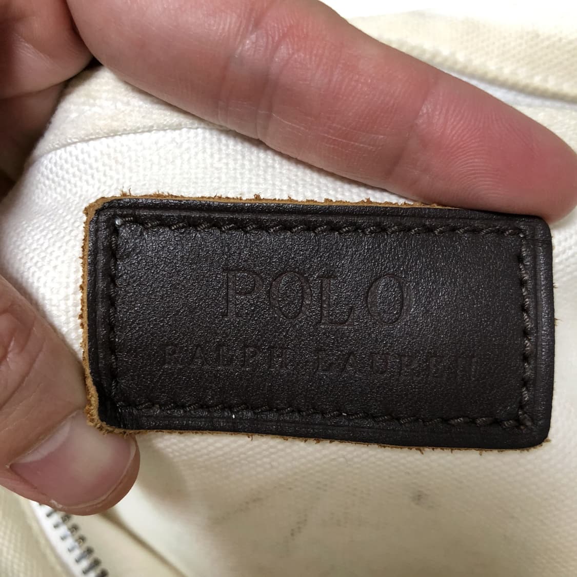 (OS) 폴로 랄프로렌 POLO PRL 빅 포니 캔버스 토드백 상품이미지5