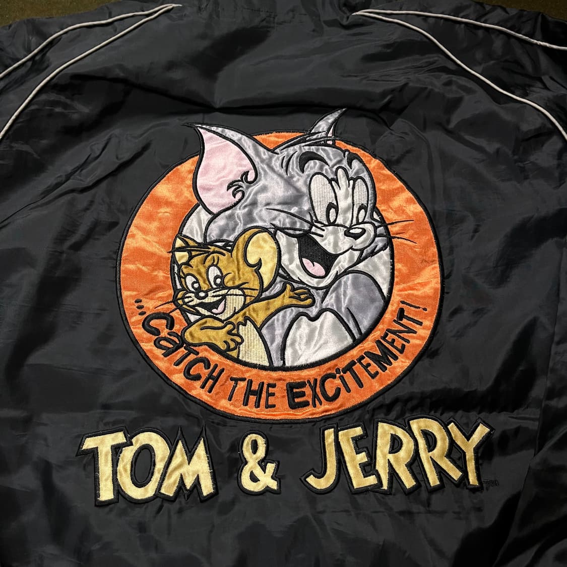 TOM&JERRY 빈티지 바람막이 (실측확인) 상품이미지7