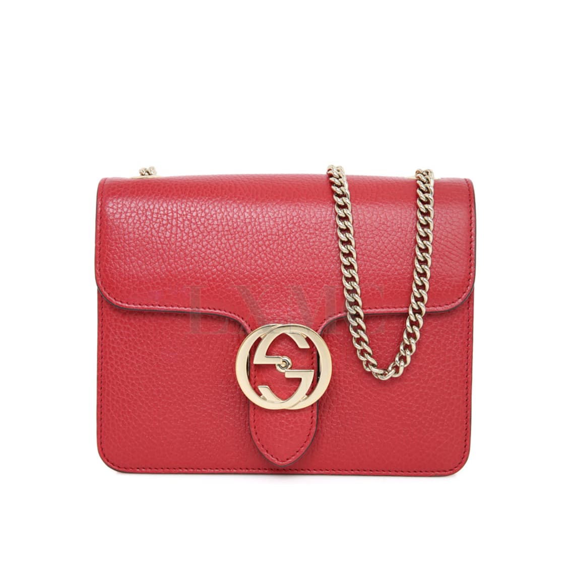 구찌 인터로킹 체인 크로스백 레드 미니 체인백 510304 상품이미지1