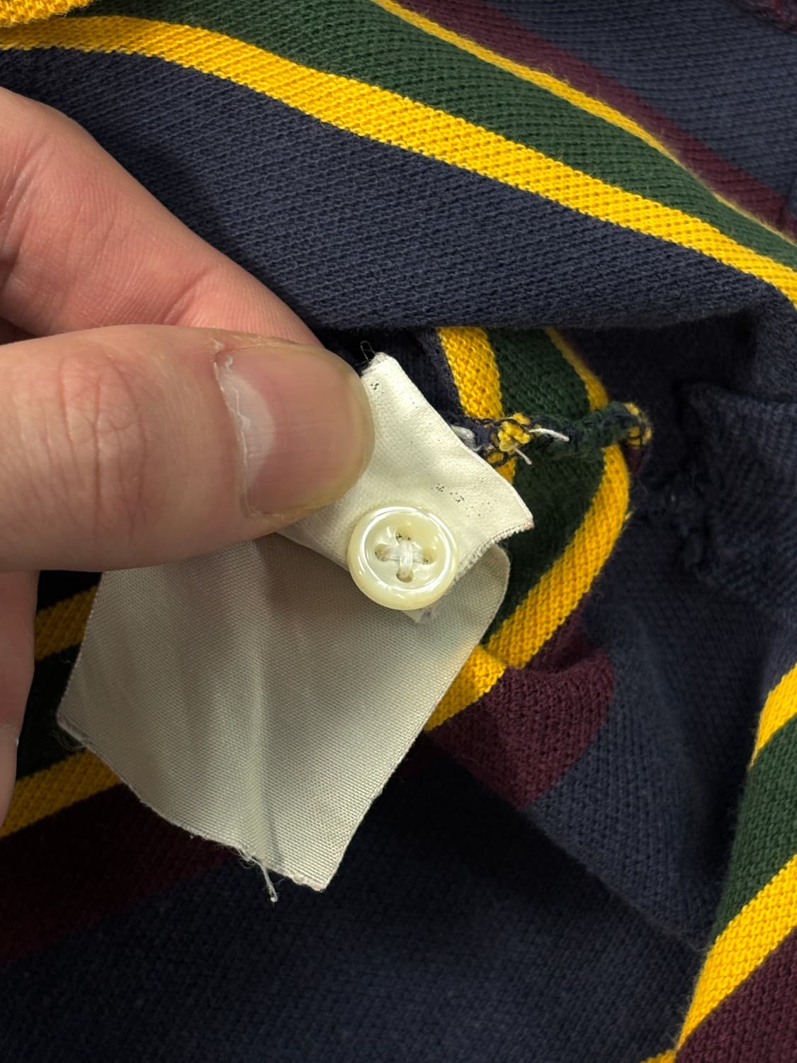 폴로 랄프로렌 스트라이프 카라 니트 상품이미지9