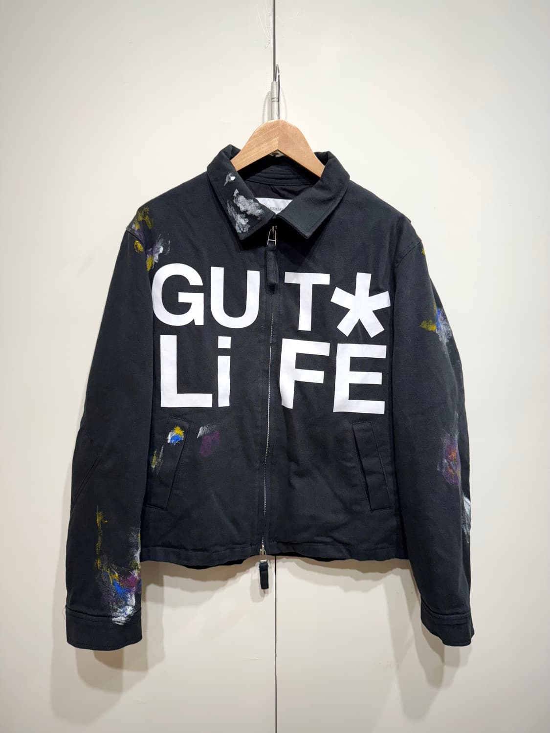 더뮤지엄비지터 페인팅 워크자켓 상품이미지1