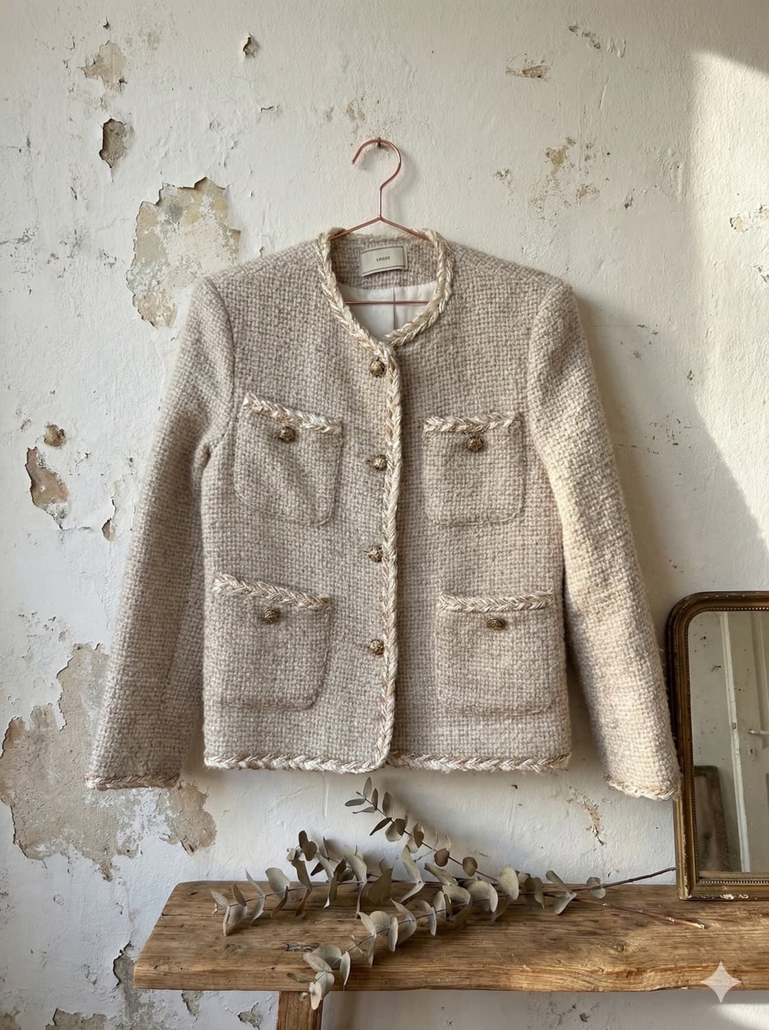 빈티지 무드 트위드자켓 상품이미지1