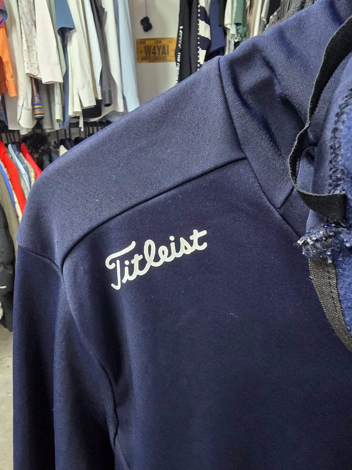 타이틀리스트 골프 터틀넥 긴팔 네이비 (1360) 상품이미지3